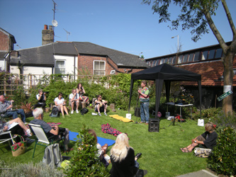 Poetry In The Garden, 12th August 2012