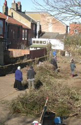 Site clearance March 2010