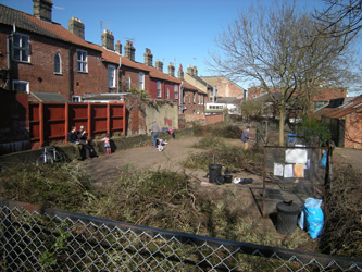 Site clearance March 2010