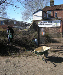 Site clearance March 2010