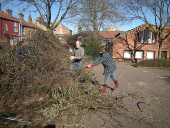 Site clearance March 2010