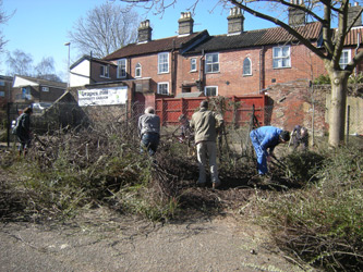 Site clearance March 2010