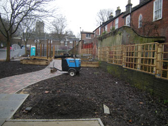 Grapes Hill Community Garden - Nearly ready for planting