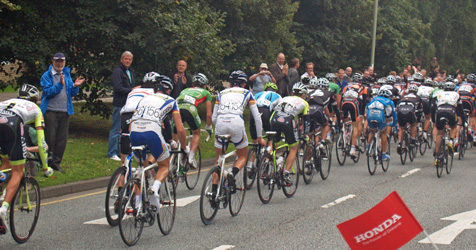 Tour of Britain on Grapes Hill